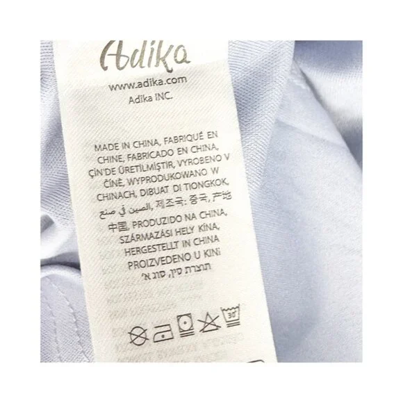 Adika Romper Playsuit Ruched baby blue S - Picture 5 of 9